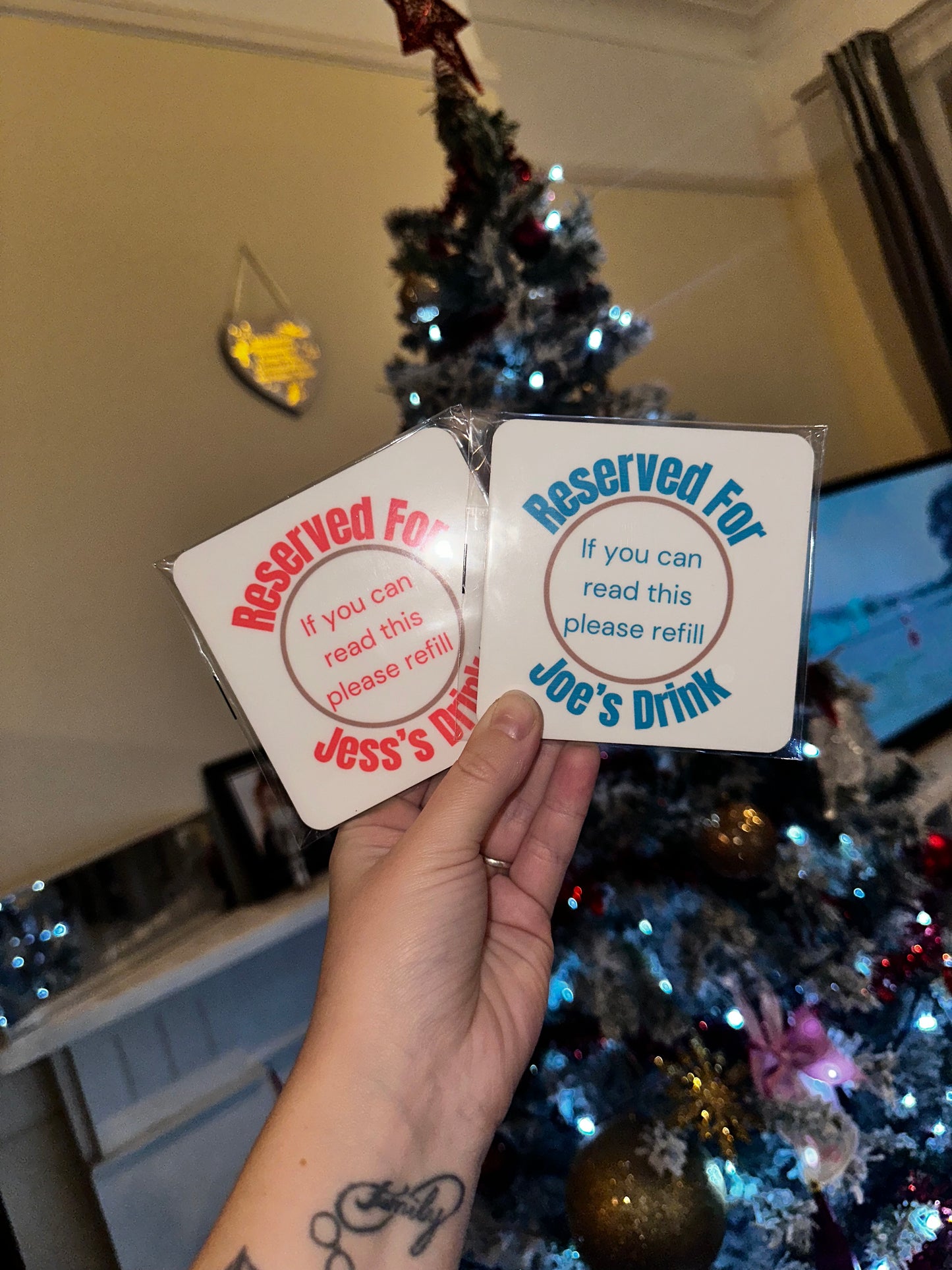 Personalised Drinks Coaster