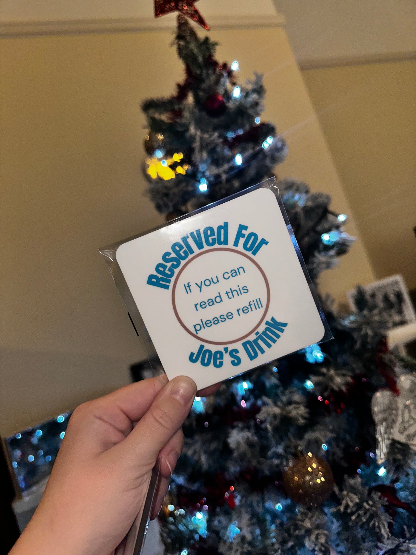 Personalised Drinks Coaster
