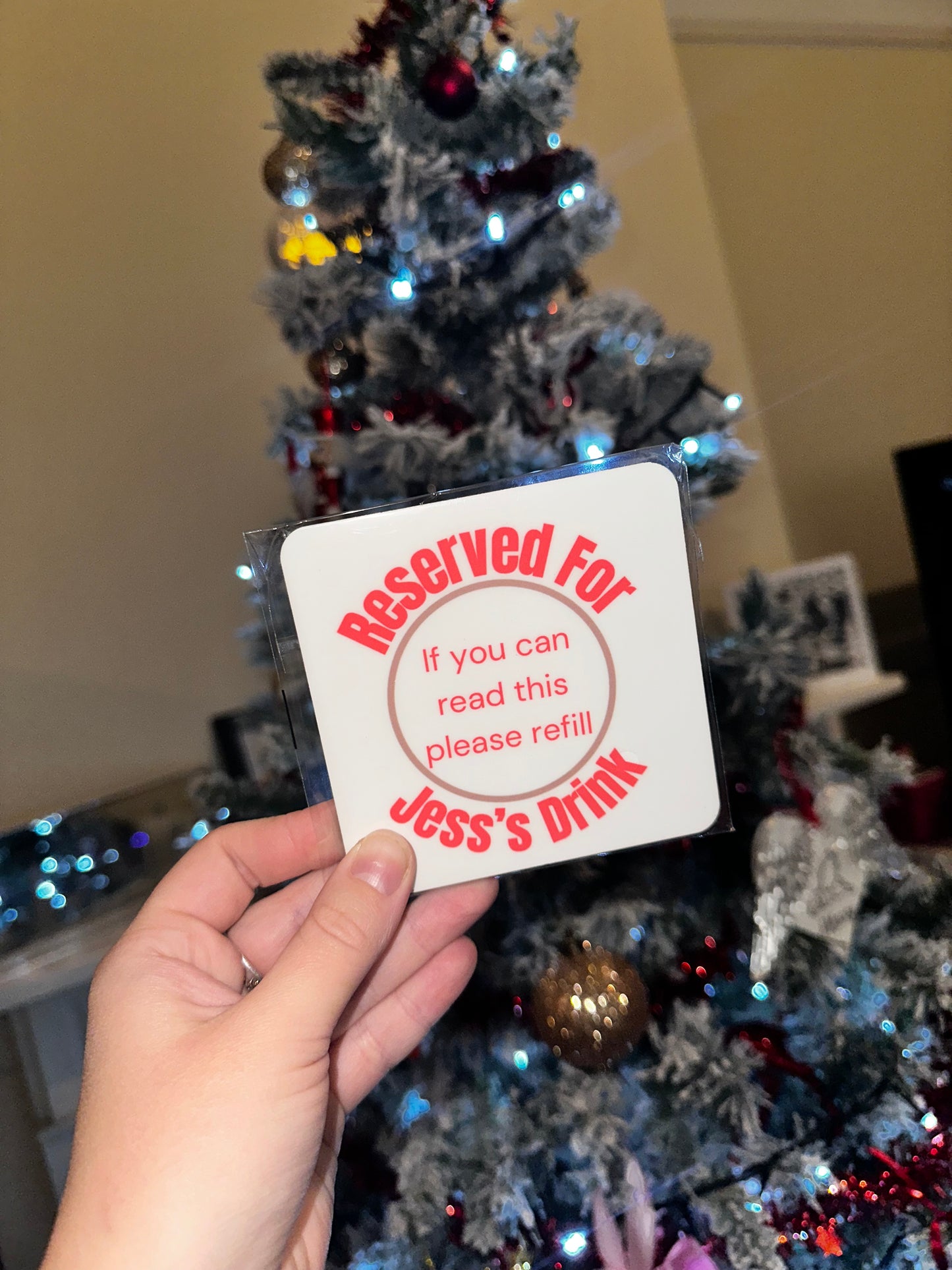 Personalised Drinks Coaster