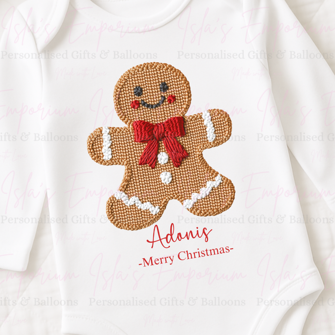 Personalised Gingerbread Vest