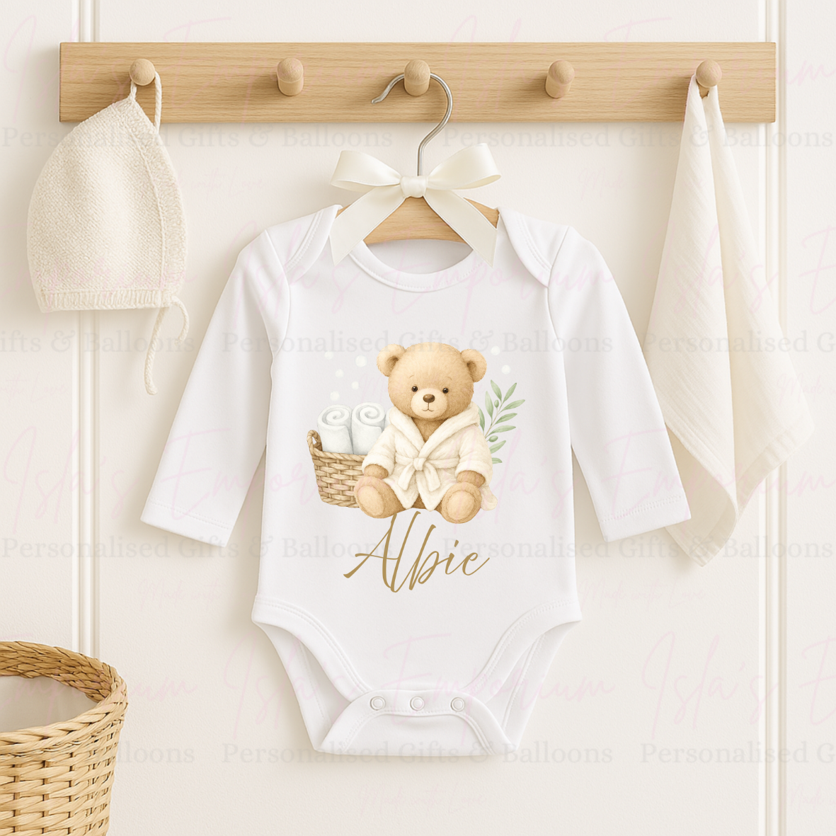 Bathtime Bear Vest