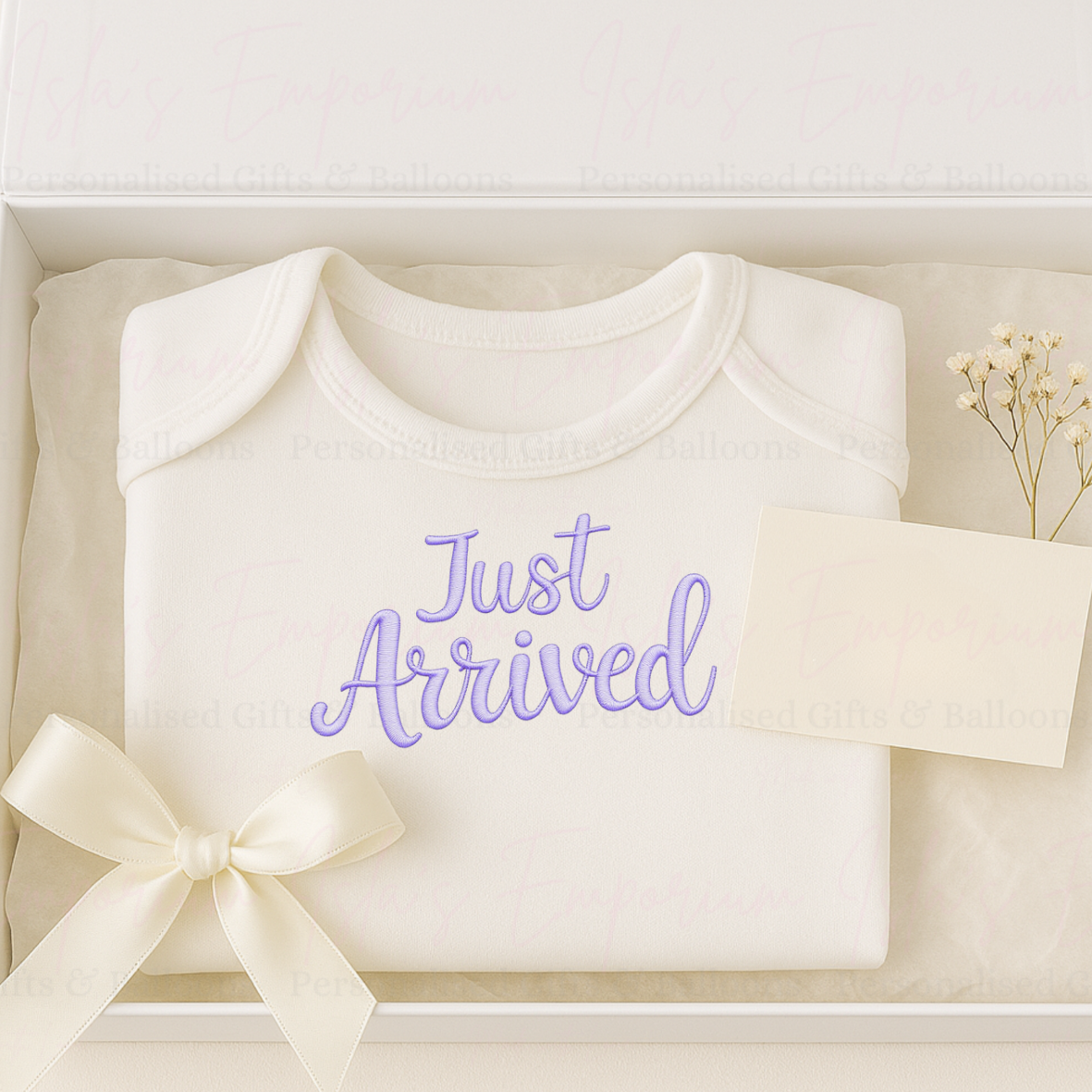 Just Arrived Baby Vest