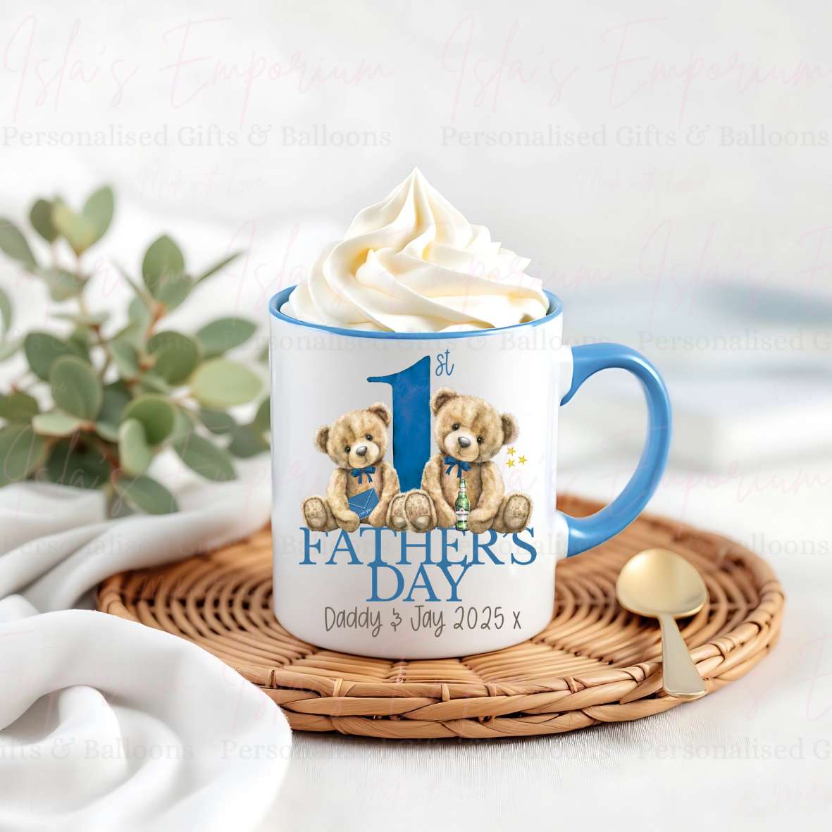 First Fathers Day Mug & Coaster Set