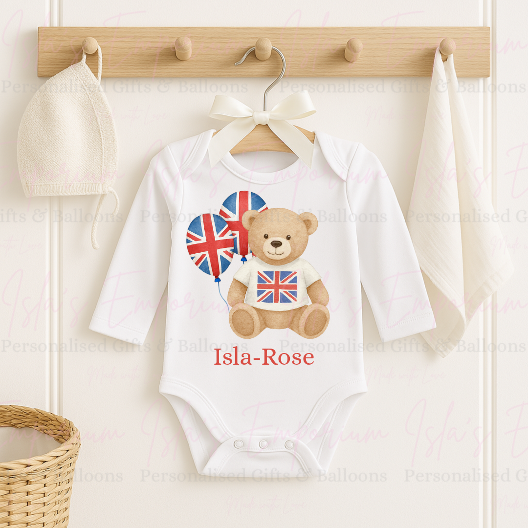 VE Day Teddy Vest