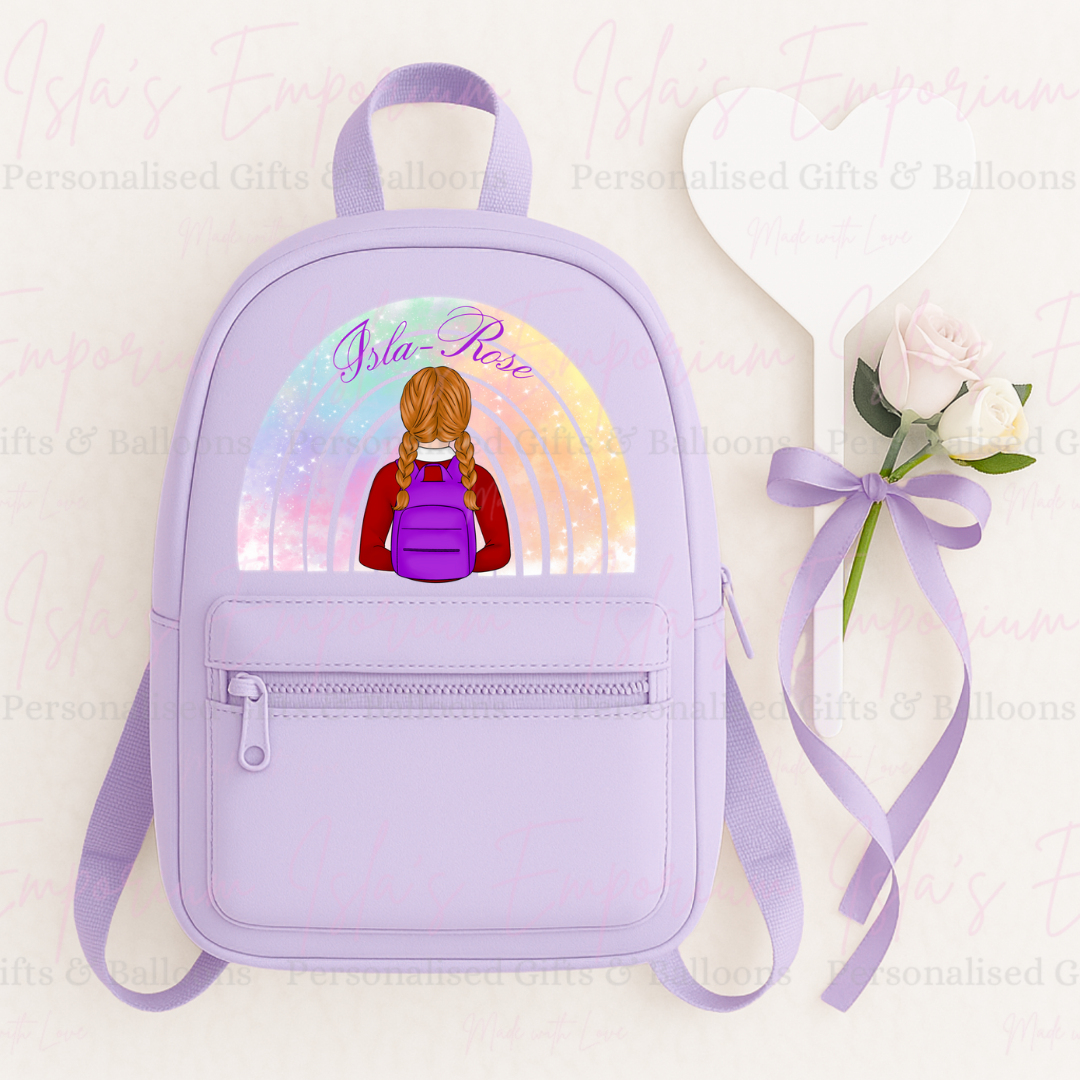 Full Rainbow Custom Backpack