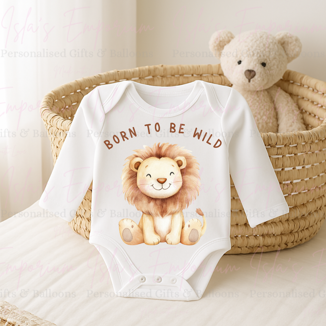 Born To Be Wild Baby Vest