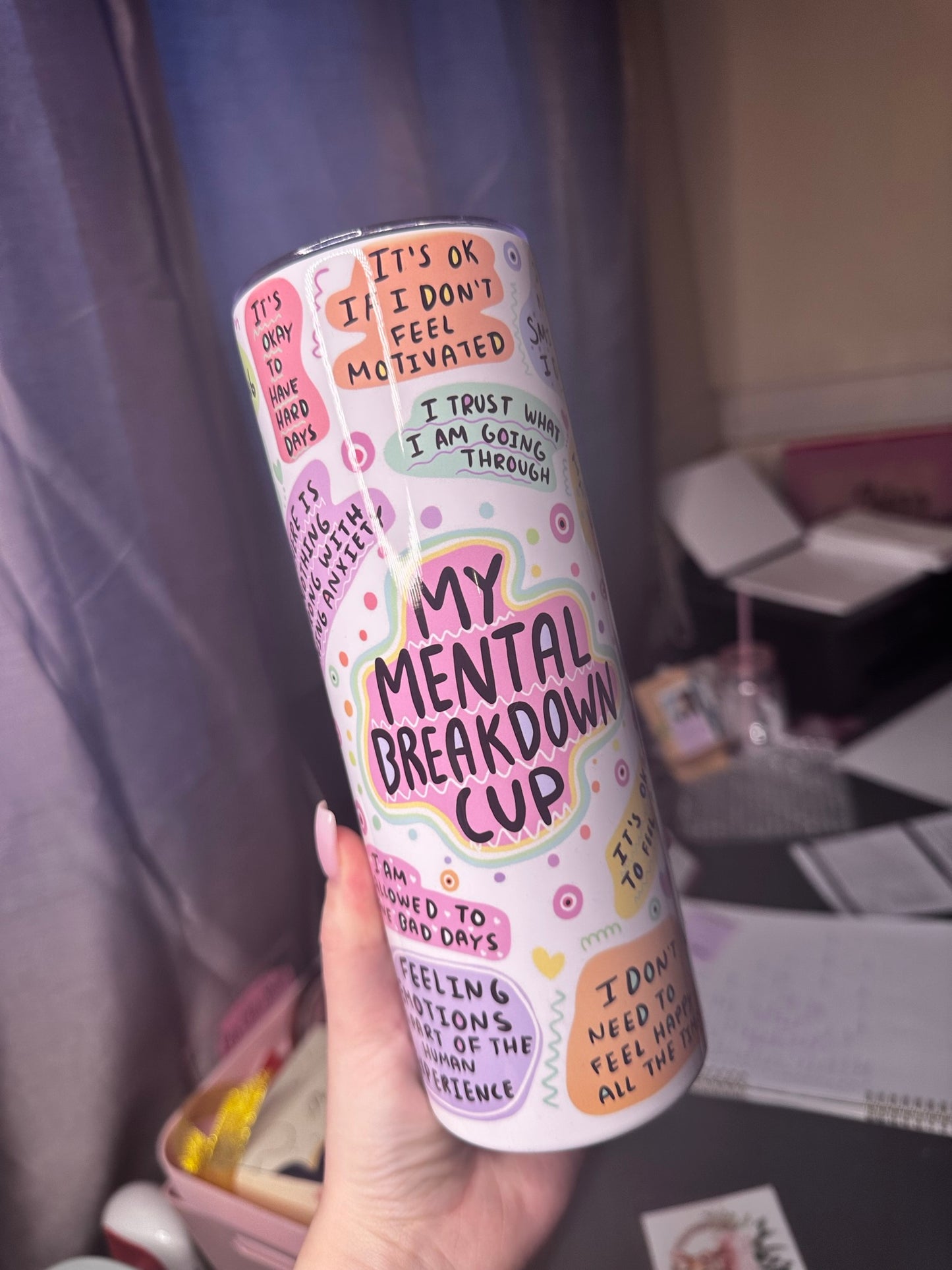 Mental Breakdown Tumbler