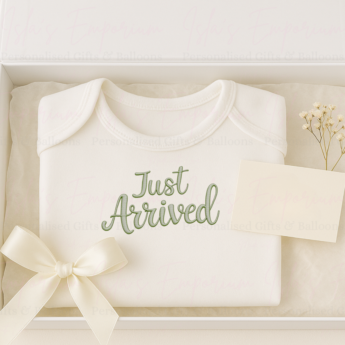 Just Arrived Baby Vest