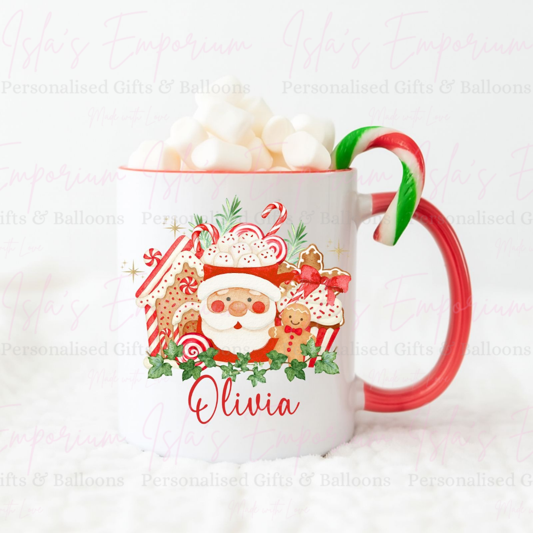 Gingerbread House Christmas Mug
