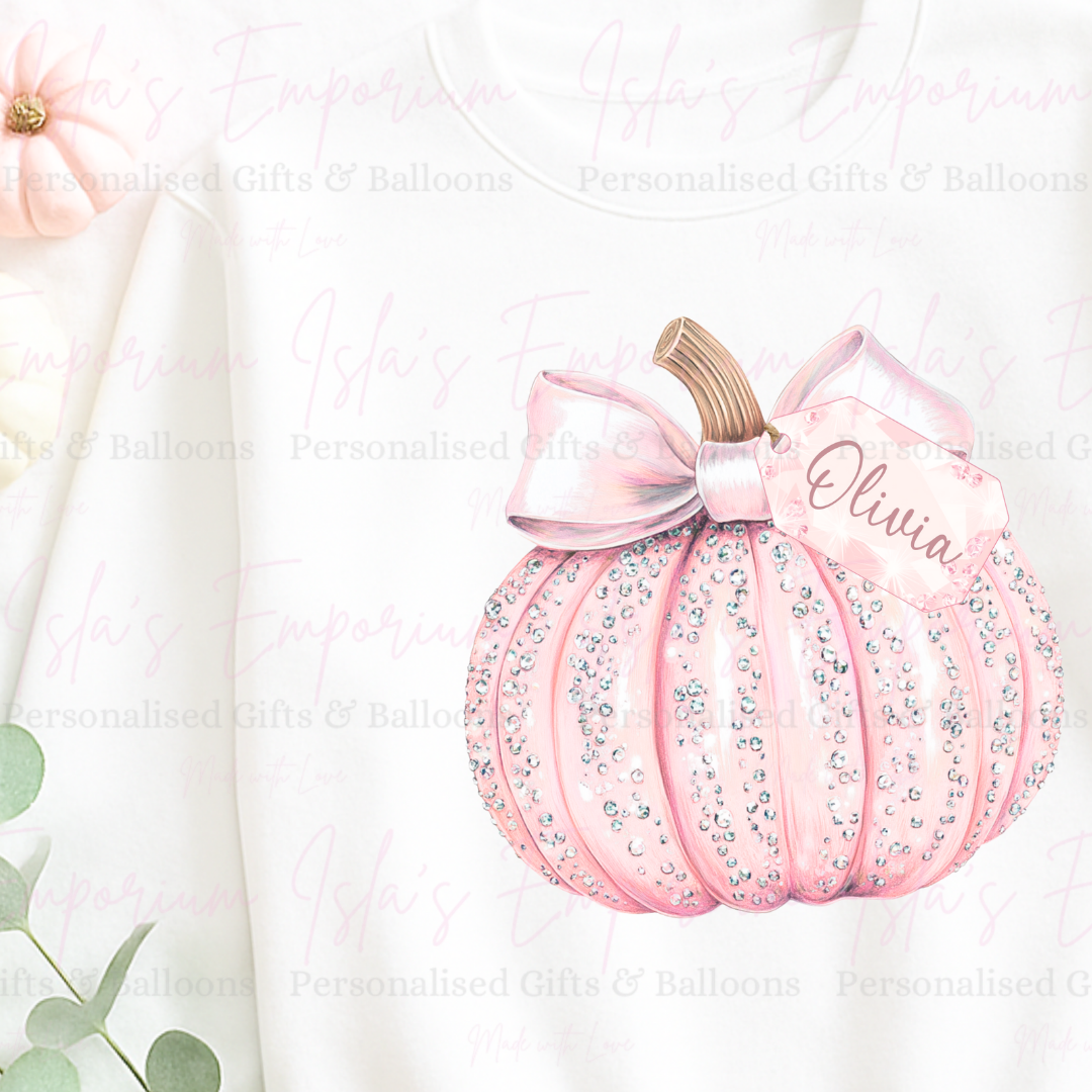 Crystal Pumpkin Sweatshirt (Adults)