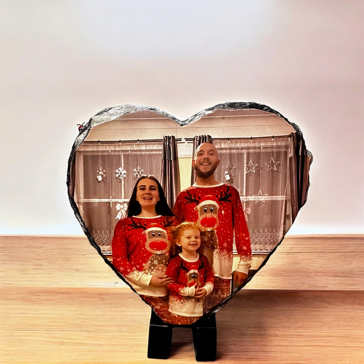 Heart Shaped Photo Slate
