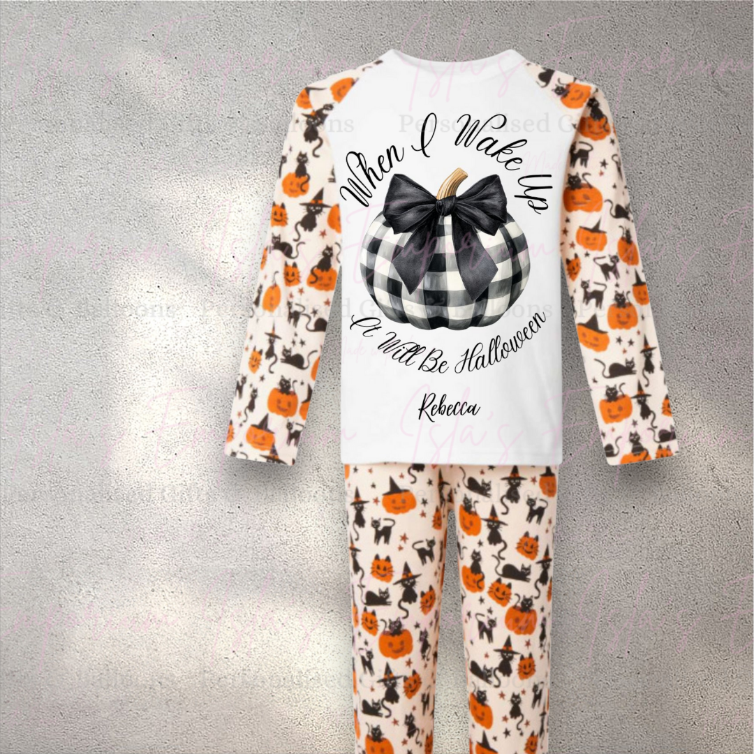 TESTER Halloween PJ's