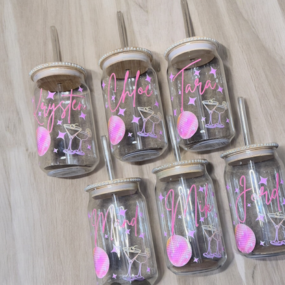 Personalised Disco Ball Libby Glass