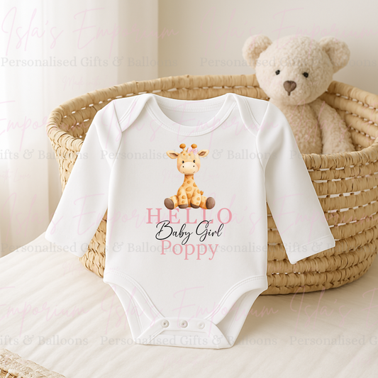 Giraffe Baby Vest