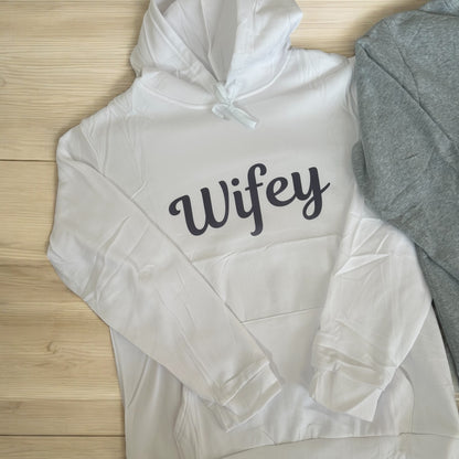 White Wifey Jumper