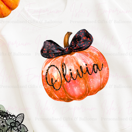 Iridescent Pumpkin Sweatshirt (Adults)