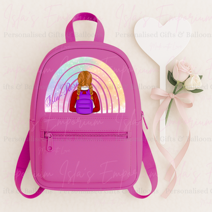 Full Rainbow Custom Backpack