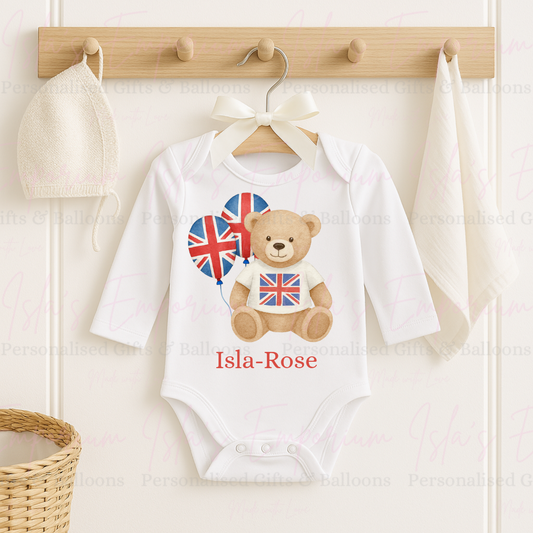VE Day Teddy Vest