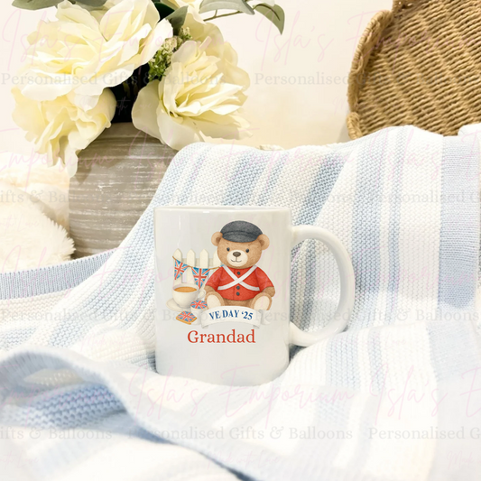 VE Day Bear Mug