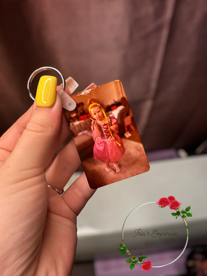 Personalised Photo Keyring