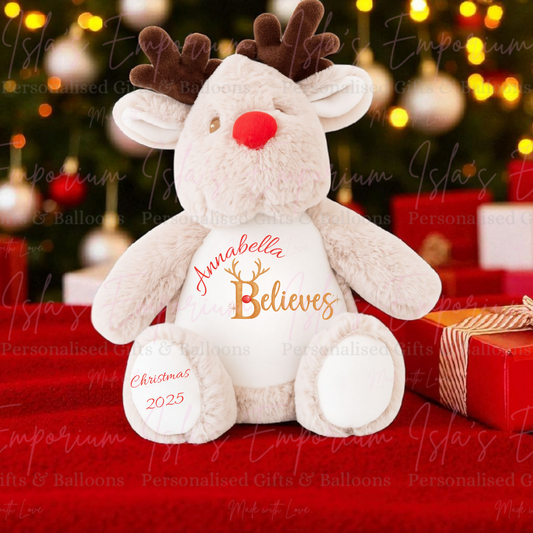 Believes Reindeer Teddy
