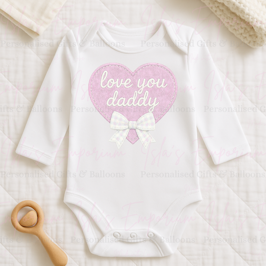 Love You Daddy Vest