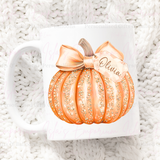 Crystal Pumpkin Mug