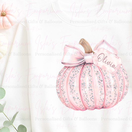 Crystal Pumpkin Sweatshirt (Kids)