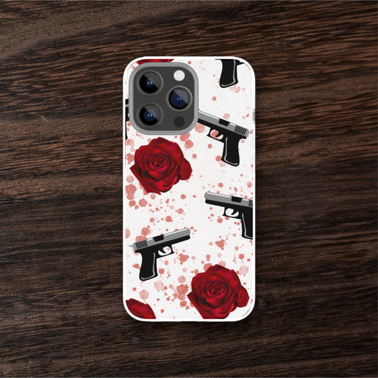Red Guns 'N' Roses Phonecase