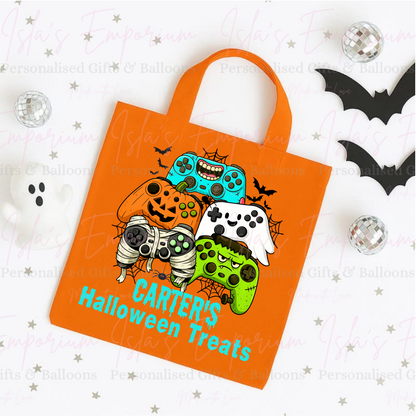 Gaming Halloween Treats Mini Tote Bag