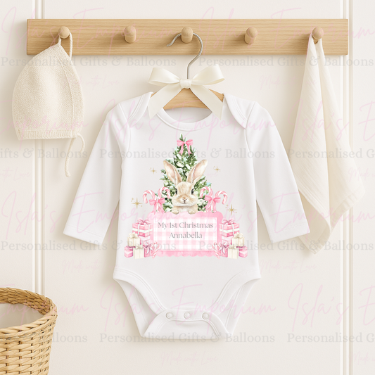 First Christmas Bunny Vest
