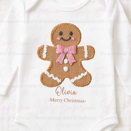 Personalised Gingerbread Vest